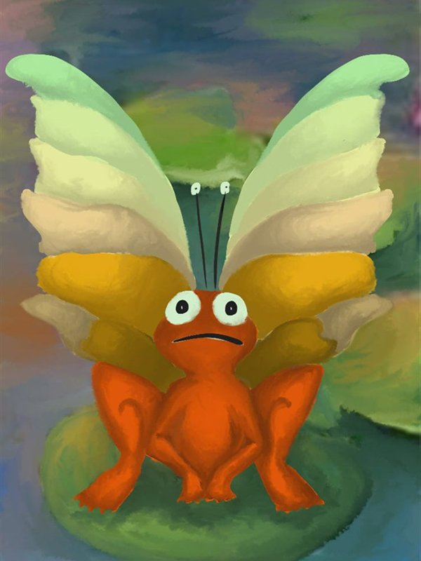 Painted creature card artwork from Project Kryat