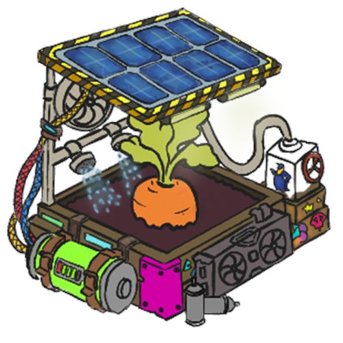 Flat colour pass over the solar conversion