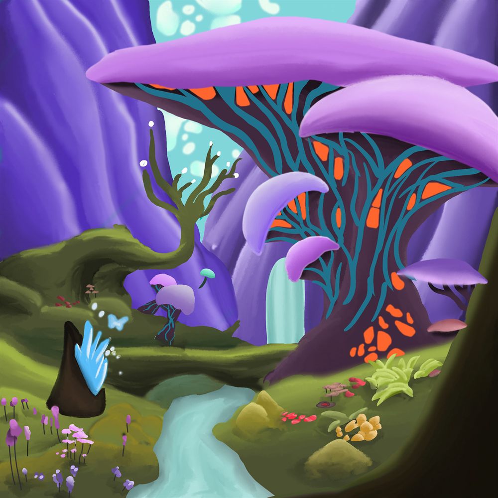 Painted environment from Project Kryat