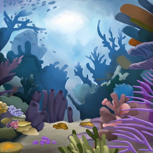 Painted environment from Project Kryat