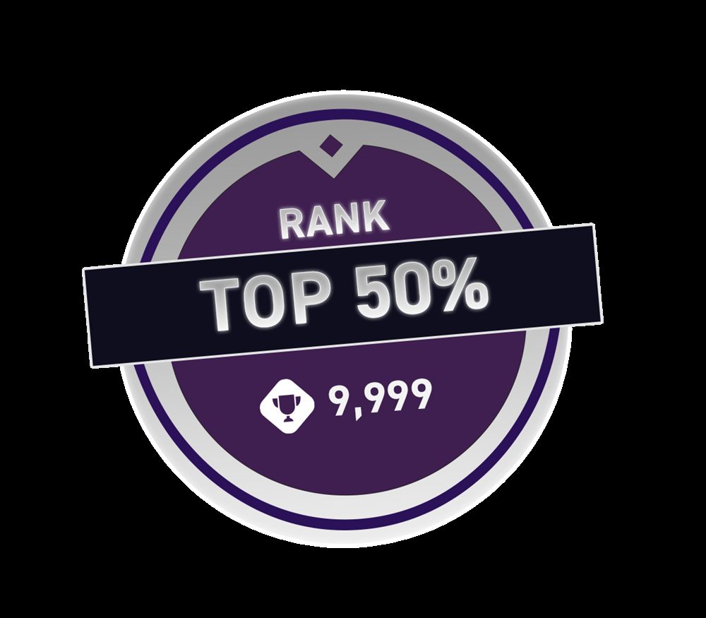 Top 50 rank badge